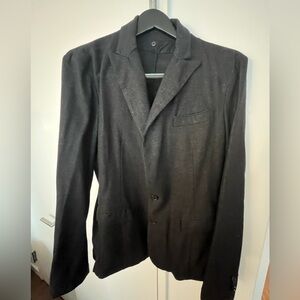 100% Cashmere Elegant Black Men's Blazer- Ari SoHo